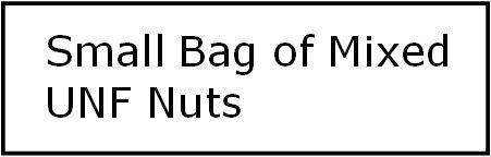 Small UNF Mixed Nuts
