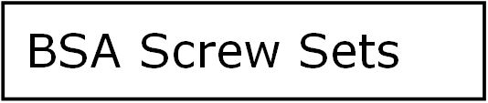 BSA Screw Sets